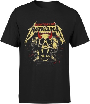KOSZULKA METALLICA MĘSKA Z NADRUKIEM METALICA ROCKOWA METALOWA ROCK METAL