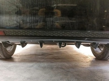 4x ДИФФУЗОР ЗАДНЕГО БАМПЕРА HYUNDAI KIA LEXUS SAAB LAND ROVER MG