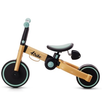 KINDERKRAFT Детский беговел, трехколесный велосипед, 3-в-1 4Trike Blue