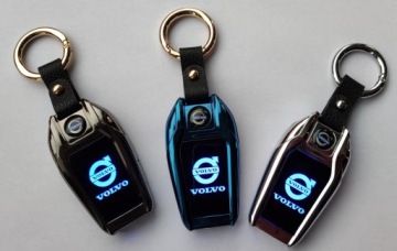 Элегантный брелок VOLVO с прикуривателем и фонариком