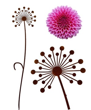 Стильный ЦВЕТОЧНЫЙ САД ЦВЕТОЧНЫЙ ВАЗ, украшение красивый польский одуванчик 120см