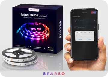 Светодиодная лента 20M RGB 5050 светодиодов Пульт дистанционного управления Bluetooth Приложение МУЗЫКА Набор 12V SMD