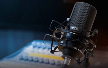 MXL 990 BLACKOUT: Mikrofon pojemnościowy