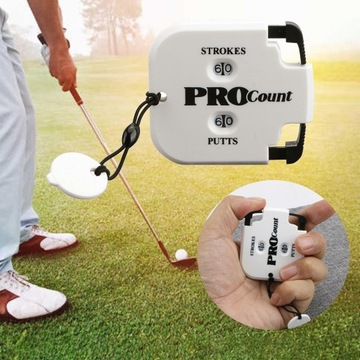 5 индикаторов-брелоков для счетчика очков в гольфе