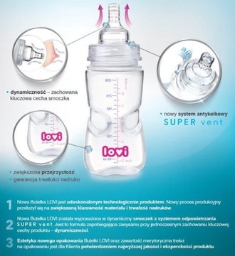 LOVI Bottle Medical+ 150 мл соска SUPERvent 0+