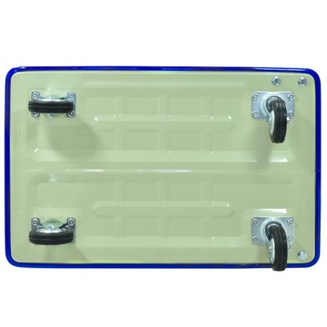 WÓZEK PLATFORMOWY SKŁADANY 150 KG 73x48x80 CM TRANSPORTOWY MAGAZYNOWY