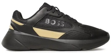 Sneakersy męskie HUGO BOSS czarno złote buty r. 44