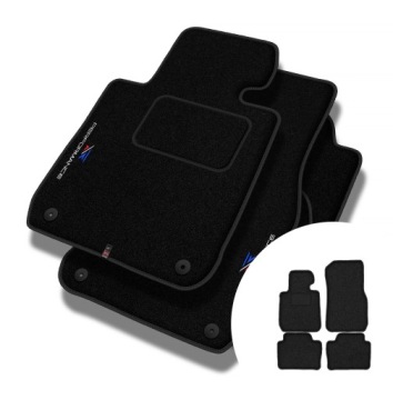Velurové koberce Performance pro Bmw řady 3 F30 2012-2018