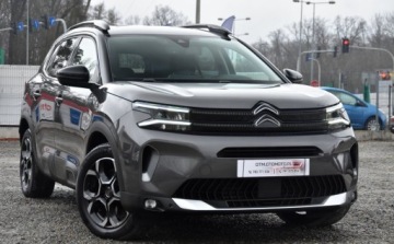 Citroen C5 Aircross SUV Plug-In Facelifting 1.6 PureTech Plug-In 180KM 2023 Citroen C5 Aircross SKORA Alusy LED Navi. grzane Fotele Panorama BLIS linn, zdjęcie 1