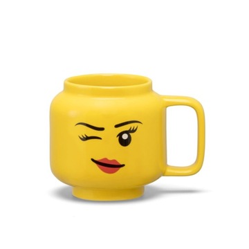 LEGO Kubek ceramiczny duża głowa LEGO - Dziewczynka (Oczko)