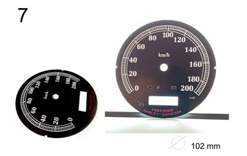 ЗАМЕНА ЧАСОВ HARLEY DAVIDSON MPH = KM/H