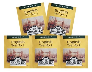 Herbata NO.1 Ahmad zestaw 5 kopert