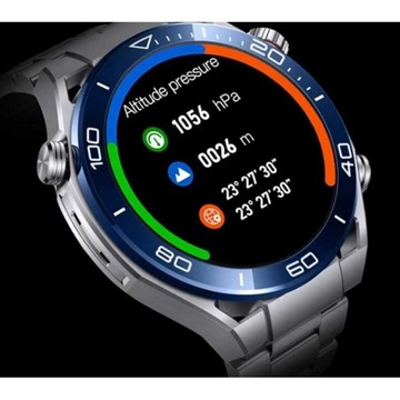 Zegarek Smartwatch męski z rozmowami i pomiarem Cukru we krwi + pasek