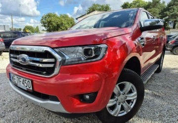 Ford Ranger V Podwójna kabina Facelifting 2019 2.0 EcoBlue 213KM 2022 Ford Ranger Salon Polska Hak 3500KG Automat Super wersja Vat23 2.0