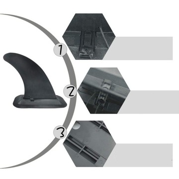 ПЛАВНИК, ЦЕНТРАЛЬНЫЙ ПЛАВНИК, ДОСКА ДЛЯ СЕРФФИНГА, ЧЕРНЫЙ