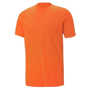 PUMA Koszulka Męska T-SHIRT Pomarańczowa L