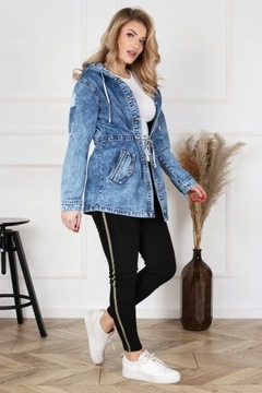 KATANA KURTKA PARKA KAPTUR JEANS 38 M 2130