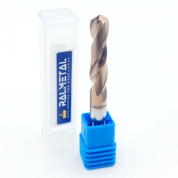 Wiertło węglikowe VHM 9 x 40 x 80 mm TiSiN 55HRC
