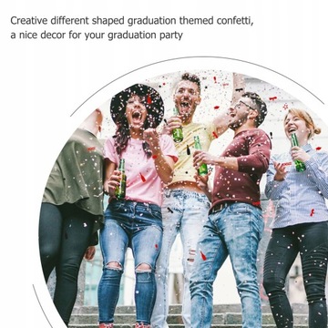 Выпускной Конфетти Разбросанные украшения стола
