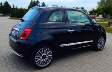 Fiat 500 II Seria 4 1.2 69KM 2016 Fiat 500 1.2 Lounge polift szklany dach partronik bezwypadkowy, zdjęcie 8