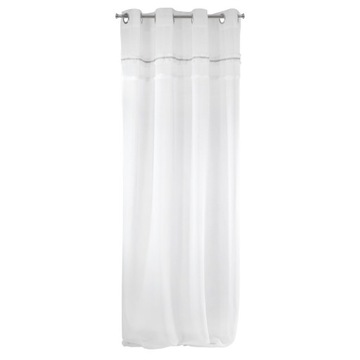 Готовая штора DENISE 140х250 на люверсах, белый