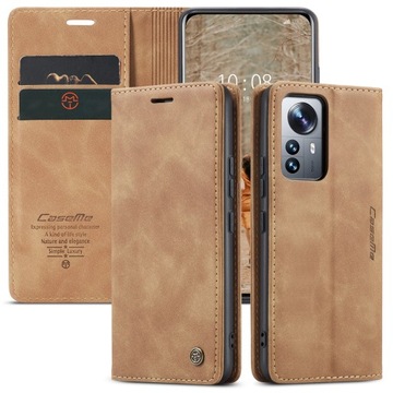 Etui Magnet skórzane z klapką do Xiaomi 12 Pro