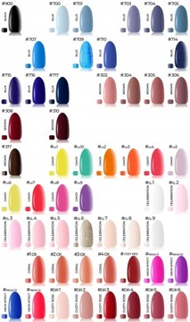 НАБОР 5x файлов для гибридного лака CLARESA 100/180