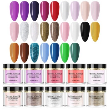 ROSALIND Zestaw do manicure tytanowego 6PC