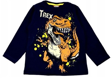BLUZECZKA T-REX DINOZAUR BLUZA CHŁOPIĘCA 86/92 R37
