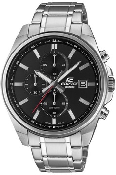 Zegarek Męski CASIO EDIFICE EFV-610D-1AVUEF 10 BAR + BOX