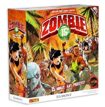 *JAK NOWA* ZOMBIE 15 EGMONT GRA PLANSZOWA