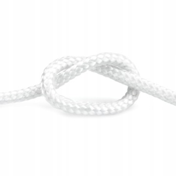 Парусный канат POLYPROPYLENE 4mm Braided WHITE Universal Smooth 120m