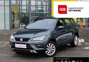 Seat Ateca SUV 1.5 EcoTSI 150KM 2018 Seat Ateca 1.5 Eco TSI 150KM Style Salon PL FV23 Czujniki LED