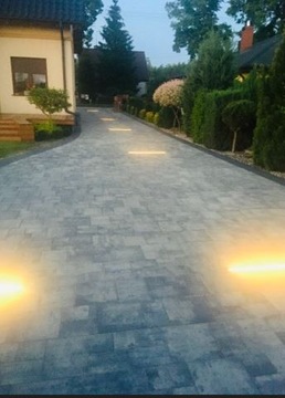LED Listwa SOLID Mocna na Bruk Podjazd Parking Taras Rynek Wymiar