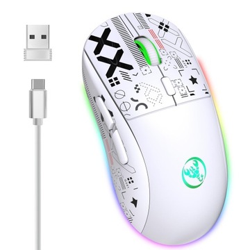 Mysz bezprzewodowa 2,4G w trzech trybach (pod