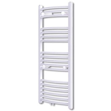 Grzejnik łazienkowy wodny VidaXL 470 W 500 x 1160 mm biały