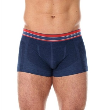 TERMOAKTYWNE BOKSERKI MAJTKI BRUBECK MĘSKIE CIEPŁE WEŁNIANE NA NARTY -XL