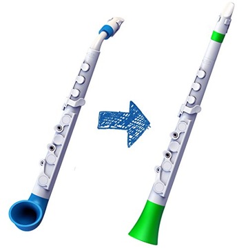 ПРЯМОЙ НАКОНЕЧНИК ДЛЯ САКСОФОНА JSAX 2.0 NUVO, ЧЕРНЫЙ