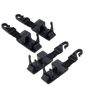 для автомобиля 4 шт. Крючок для сиденья автомобиля Органайзер для сумок