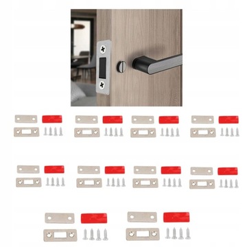 SZAFEK MAGNETYCZNY ZAMEK ZATRZASK MAGNES 10 SZT