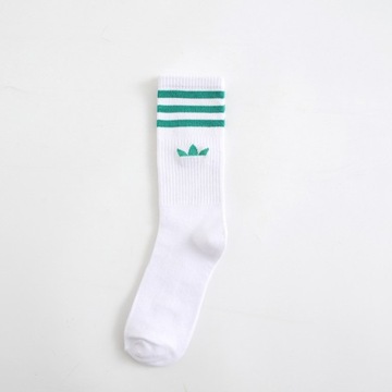 2023 Fashion shamrock solid striped socks Sports