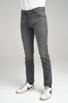 WRANGLER LARSTON СЕРЕБРЯНЫЙ ГЛАДКИЙ W18SZ368T 38/34