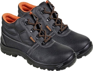 Trzewiki buty robocze skórzane Beta 7243BK R. 44 S1P STALOWY PODNOSEK SRC