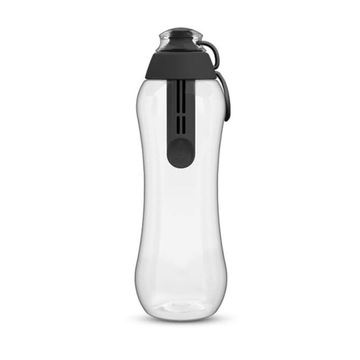 Bidon shaker Dafi Soft 0,7 l czarny