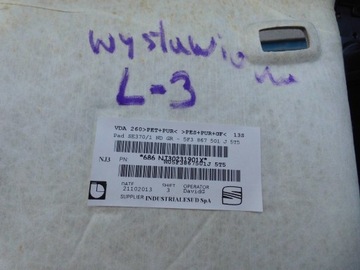 PODSUFITKA SEAT LEON III 5F 3 DRZWI ORYGINAŁ