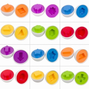 Головоломка «Яйца, совпадающие по форме»