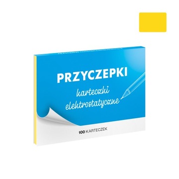 PRZYCZEPKI – żółte karteczki elektrostatyczne