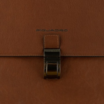 КОЖАНАЯ СУМКА PIQUADRO МУЖСКАЯ, КОРИЧНЕВАЯ