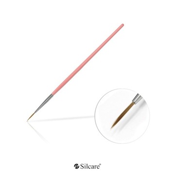 Silcare Pędzelek do zdobień #02 Pink
