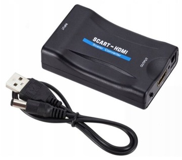 ADAPTER KONWERTER SCART - HDMI 1080P/720P